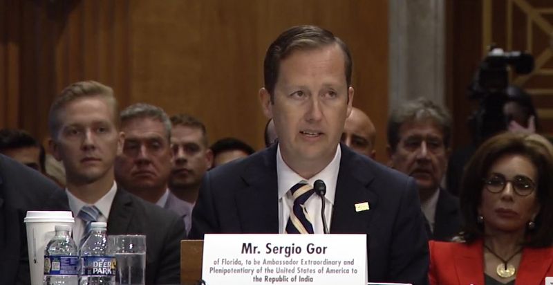 U.S. Ambassador to India Sergio Gor and Deputy Secretary for Management and Resources Michael J. Rigas’ Travel to India